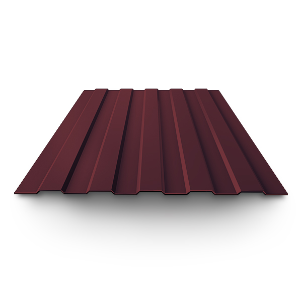 Профнастил окрашенный 0.45x1150x2000  RAL 3005
Винно-красный